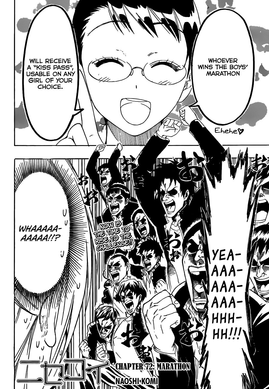 Nisekoi chapter 72 page 2