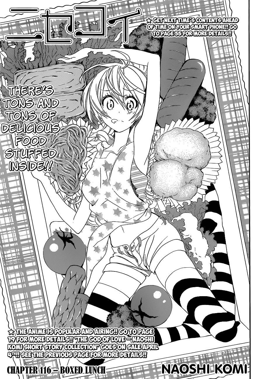 Nisekoi chapter 116 page 1