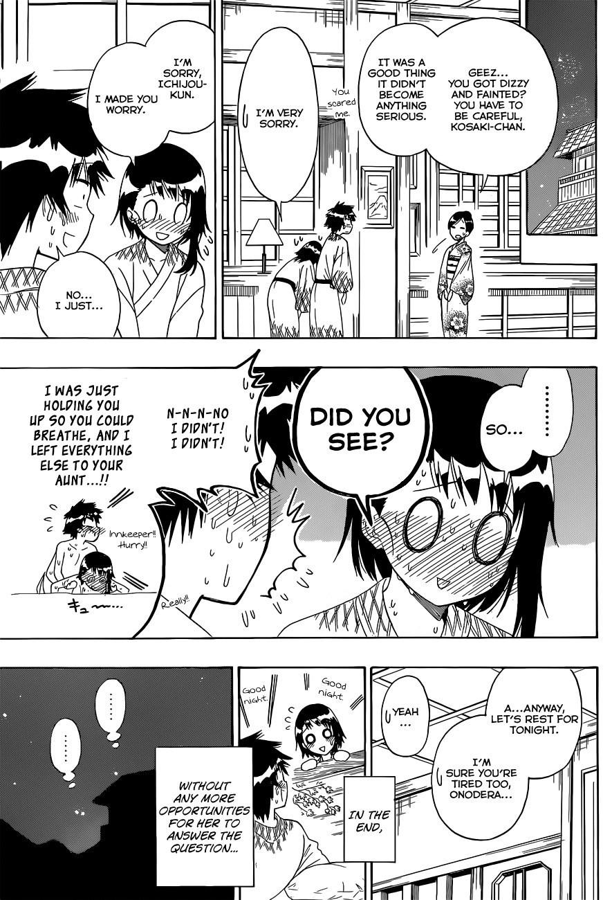 Nisekoi chapter 144 page 17