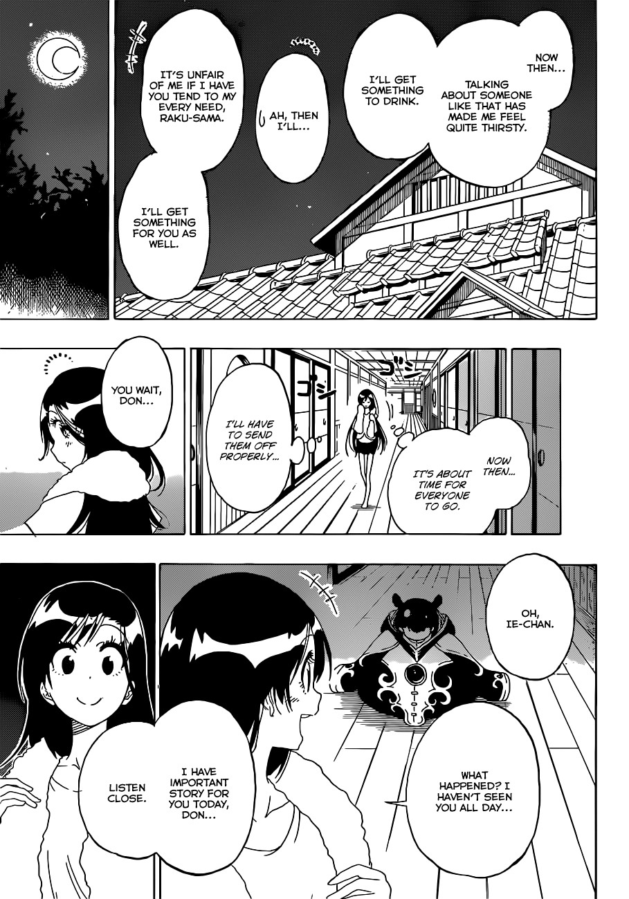 Nisekoi chapter 176 page 17