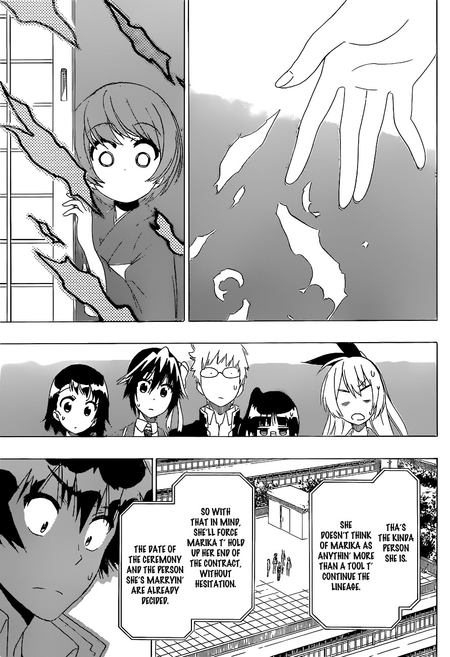 Nisekoi chapter 182 page 9