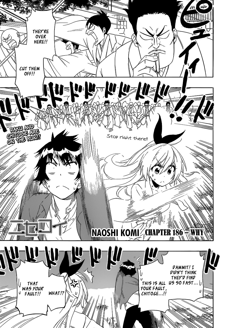 Nisekoi chapter 186 page 1