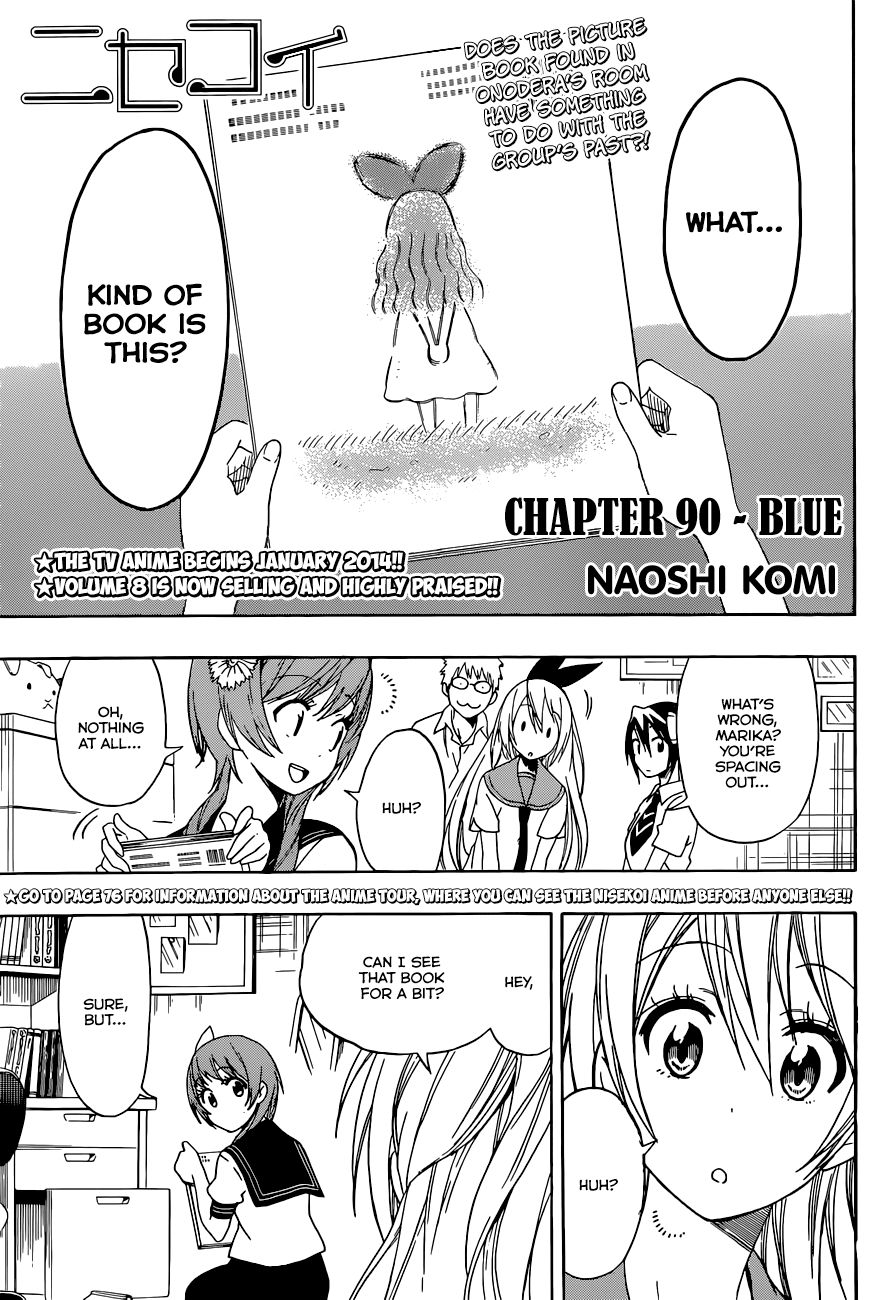 Nisekoi chapter 90 page 1