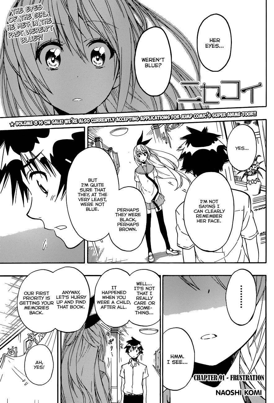 Nisekoi chapter 91 page 1