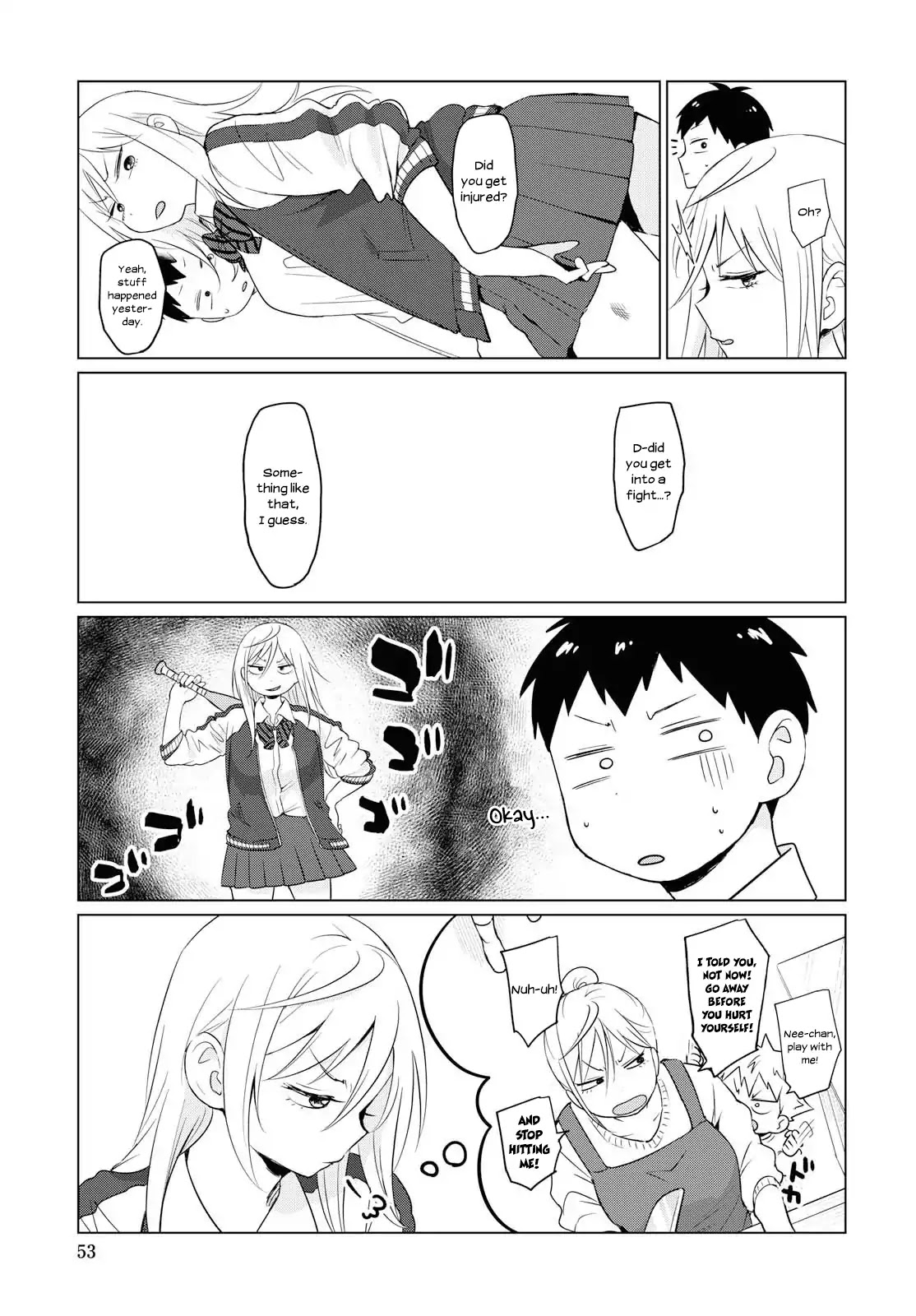 No Matter What You Say, Furi-san is Scary. chapter 1 page 14