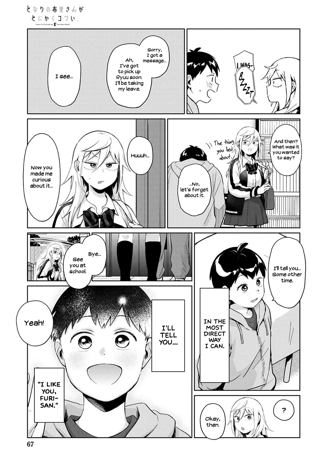 No Matter What You Say, Furi-san is Scary. chapter 27 page 11