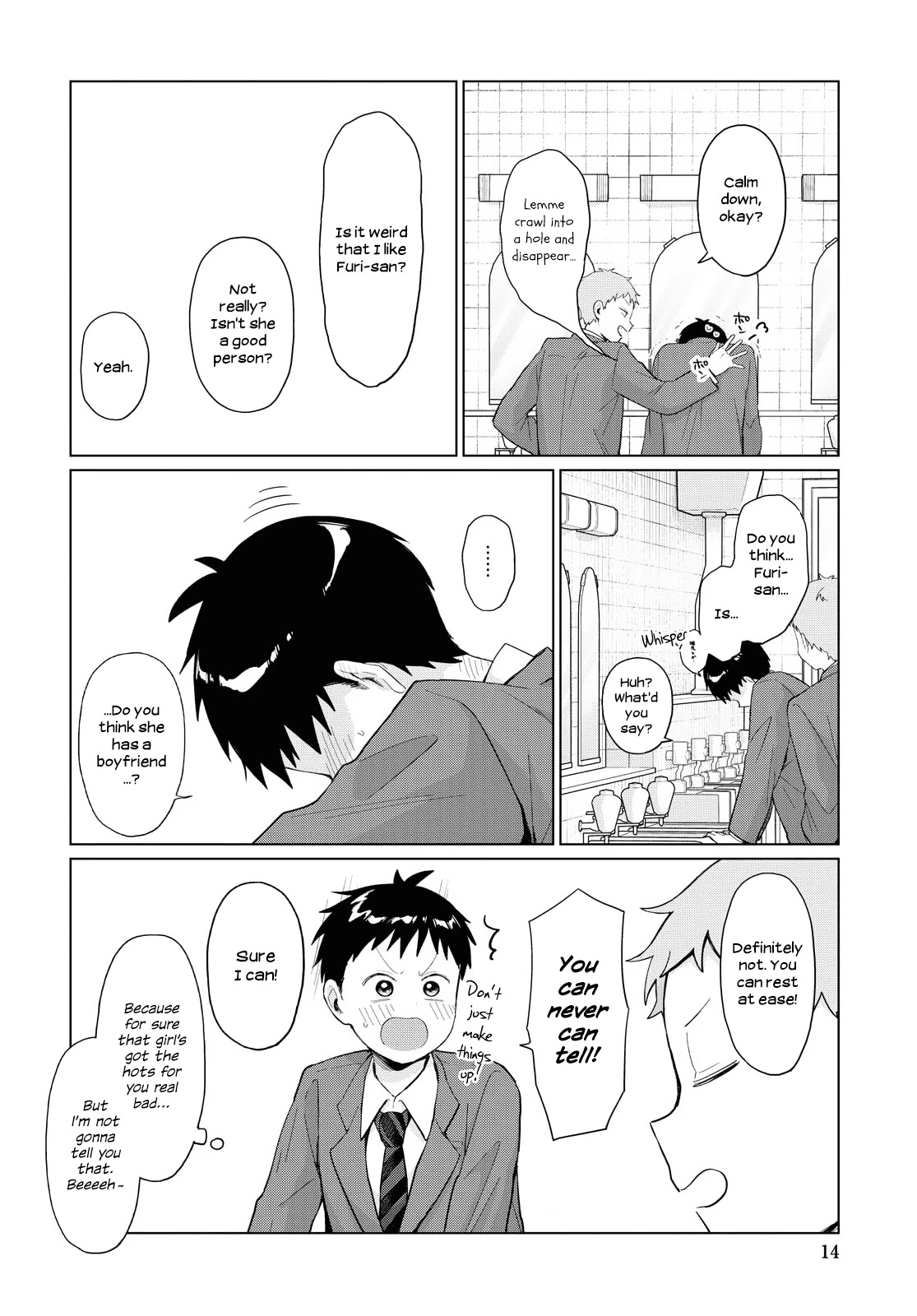 No Matter What You Say, Furi-san is Scary. chapter 28 page 10