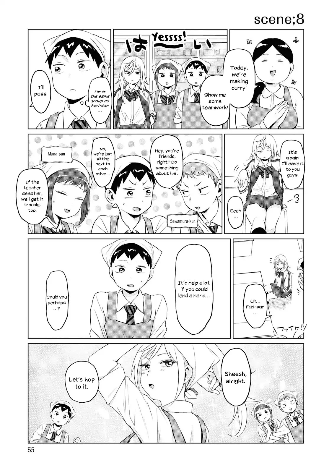 No Matter What You Say, Furi-san is Scary. chapter 3 page 3