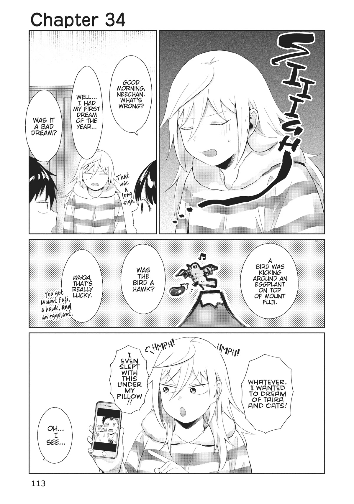 No Matter What You Say, Furi-san is Scary. chapter 34 page 1