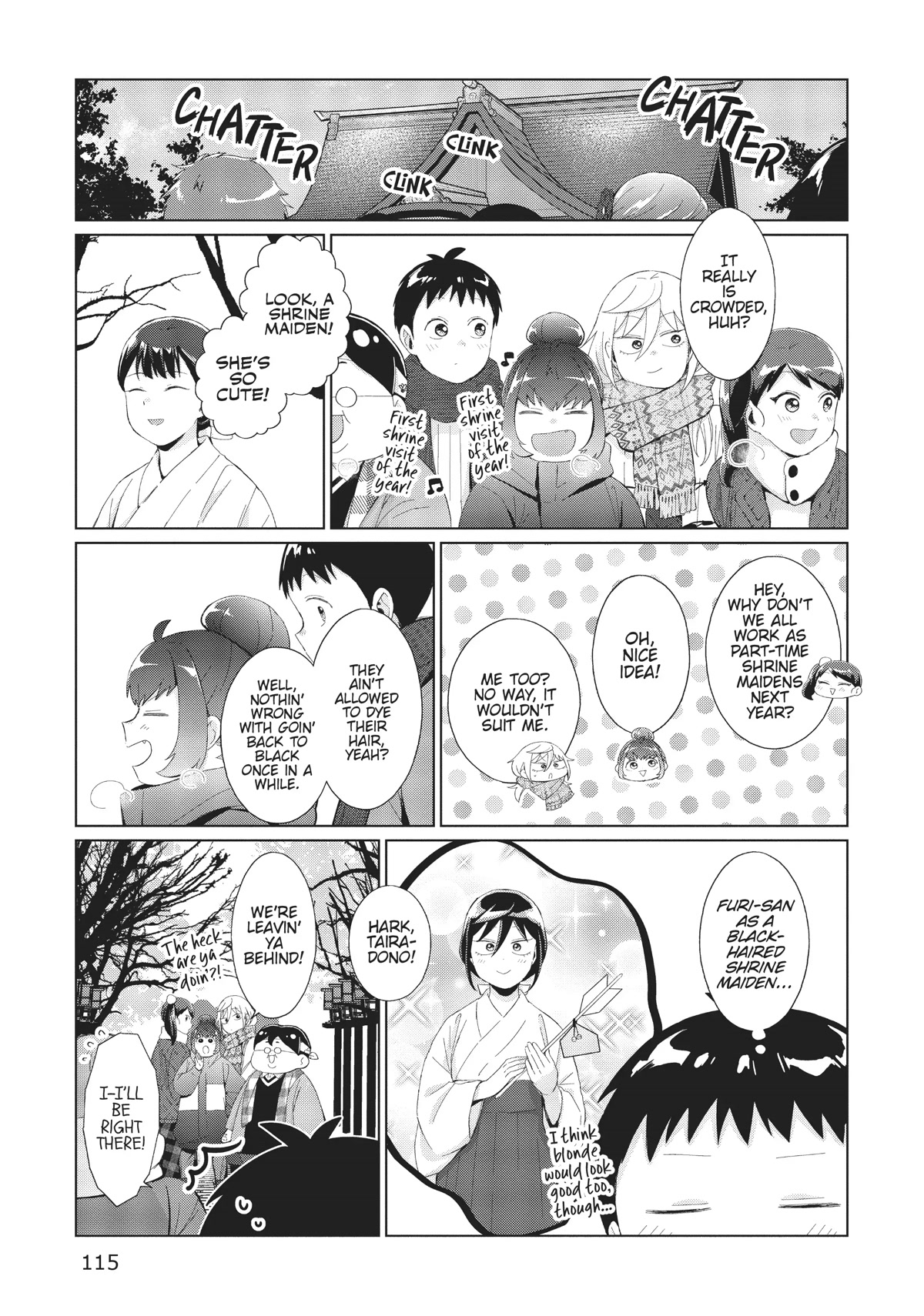 No Matter What You Say, Furi-san is Scary. chapter 34 page 3