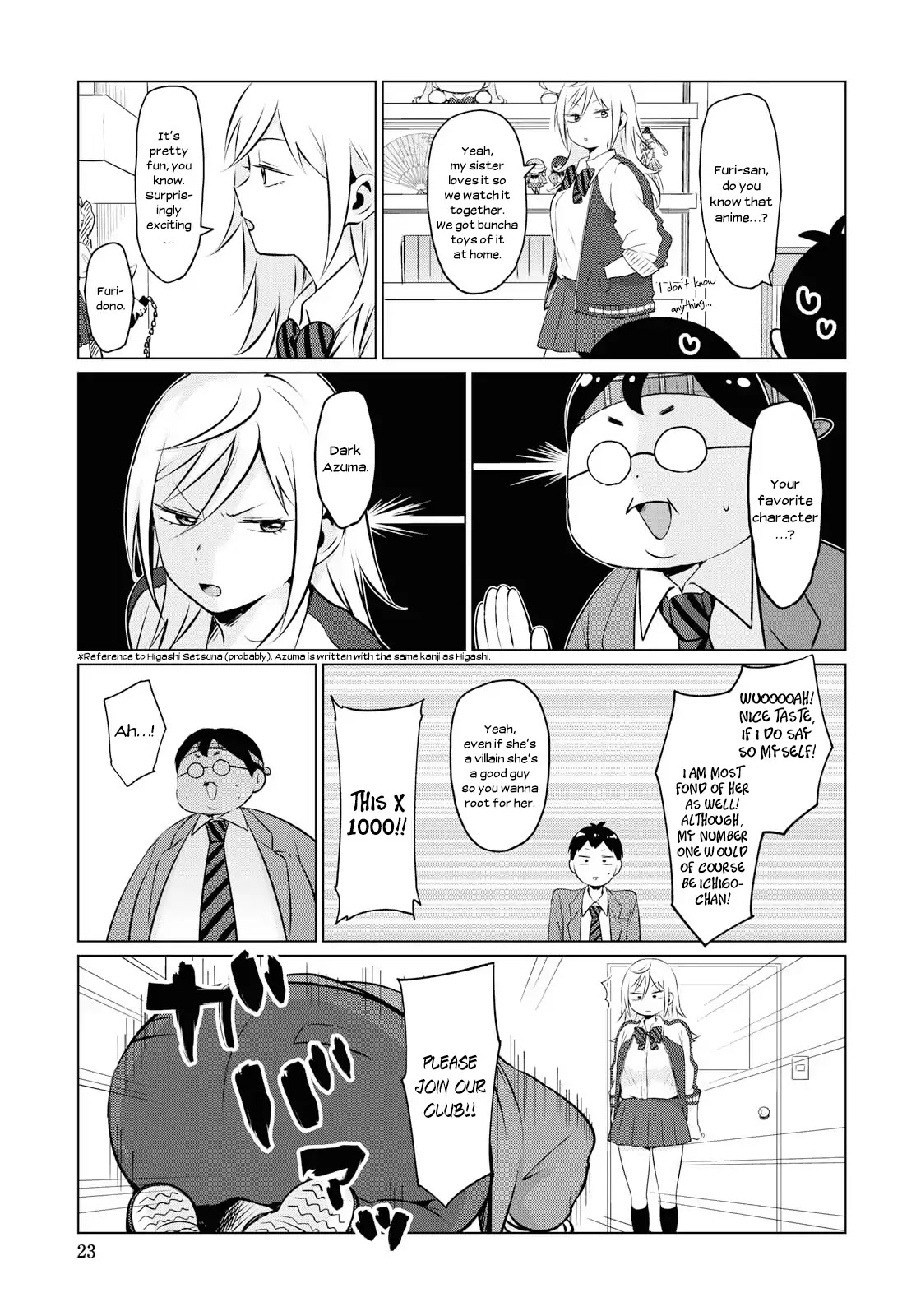 No Matter What You Say, Furi-san is Scary. chapter 4 page 8