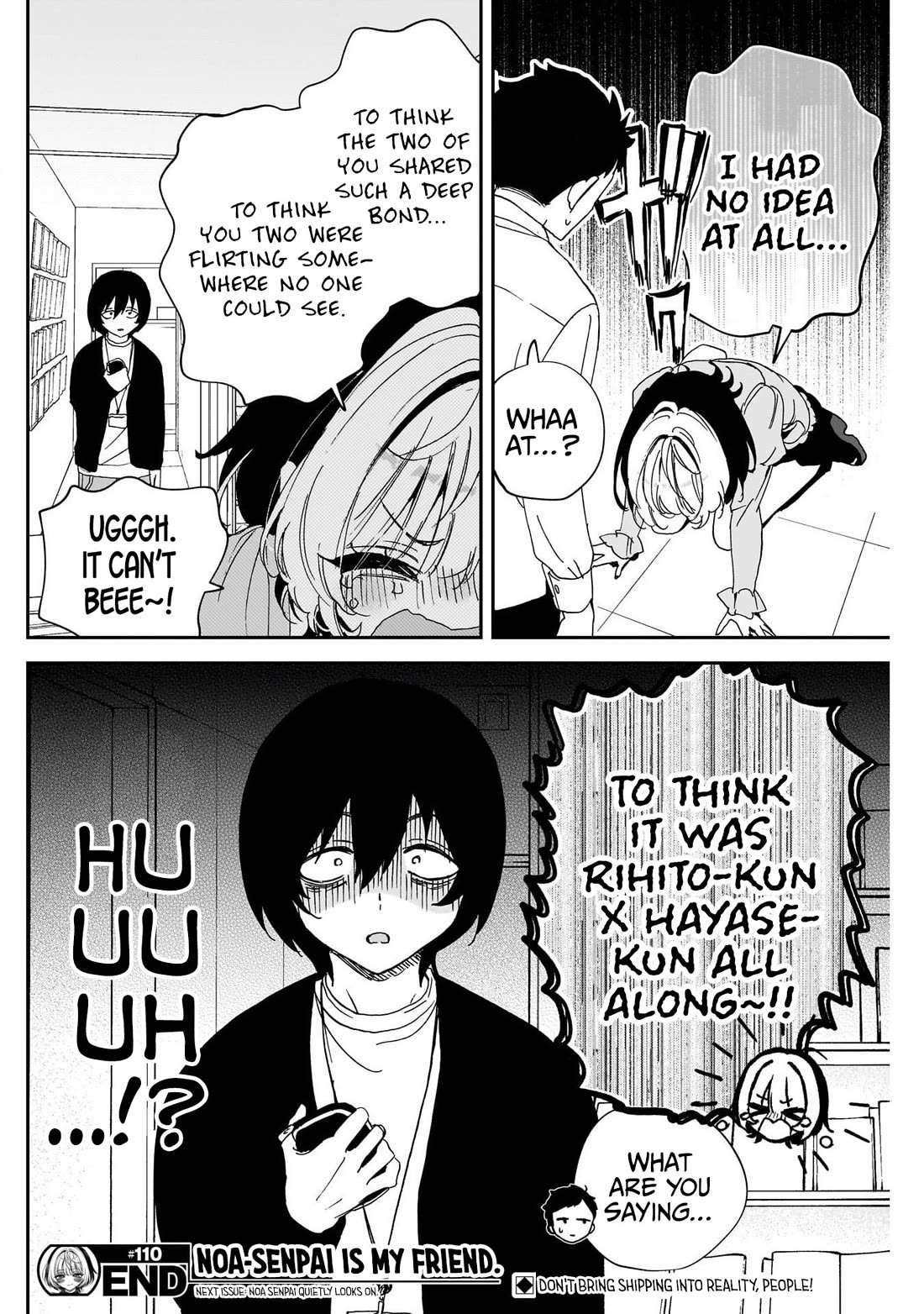 Noa Is My Senior, and My Friend. chapter 110 page 18