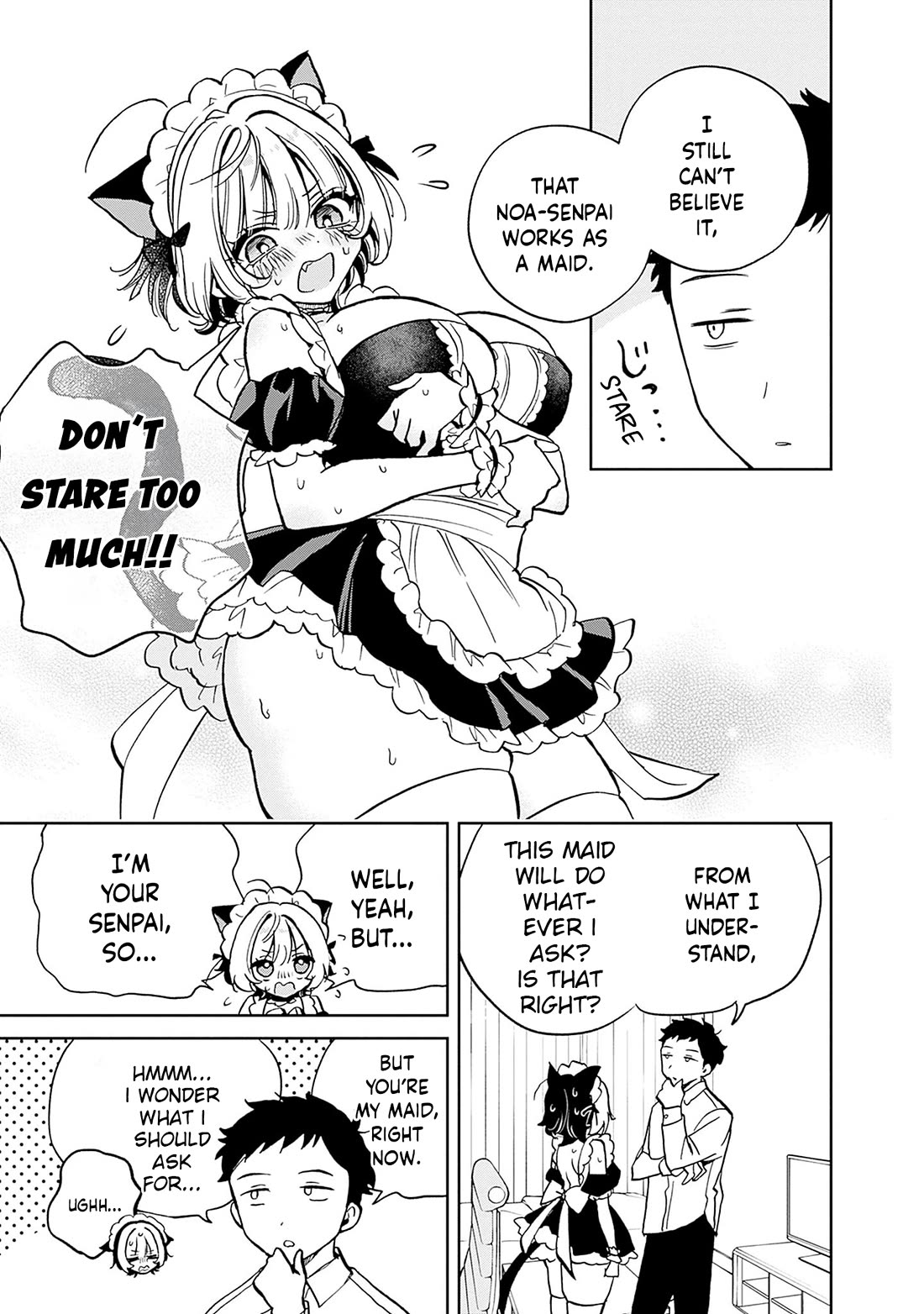 Noa-senpai wa Tomodachi chapter 8.5 page 3