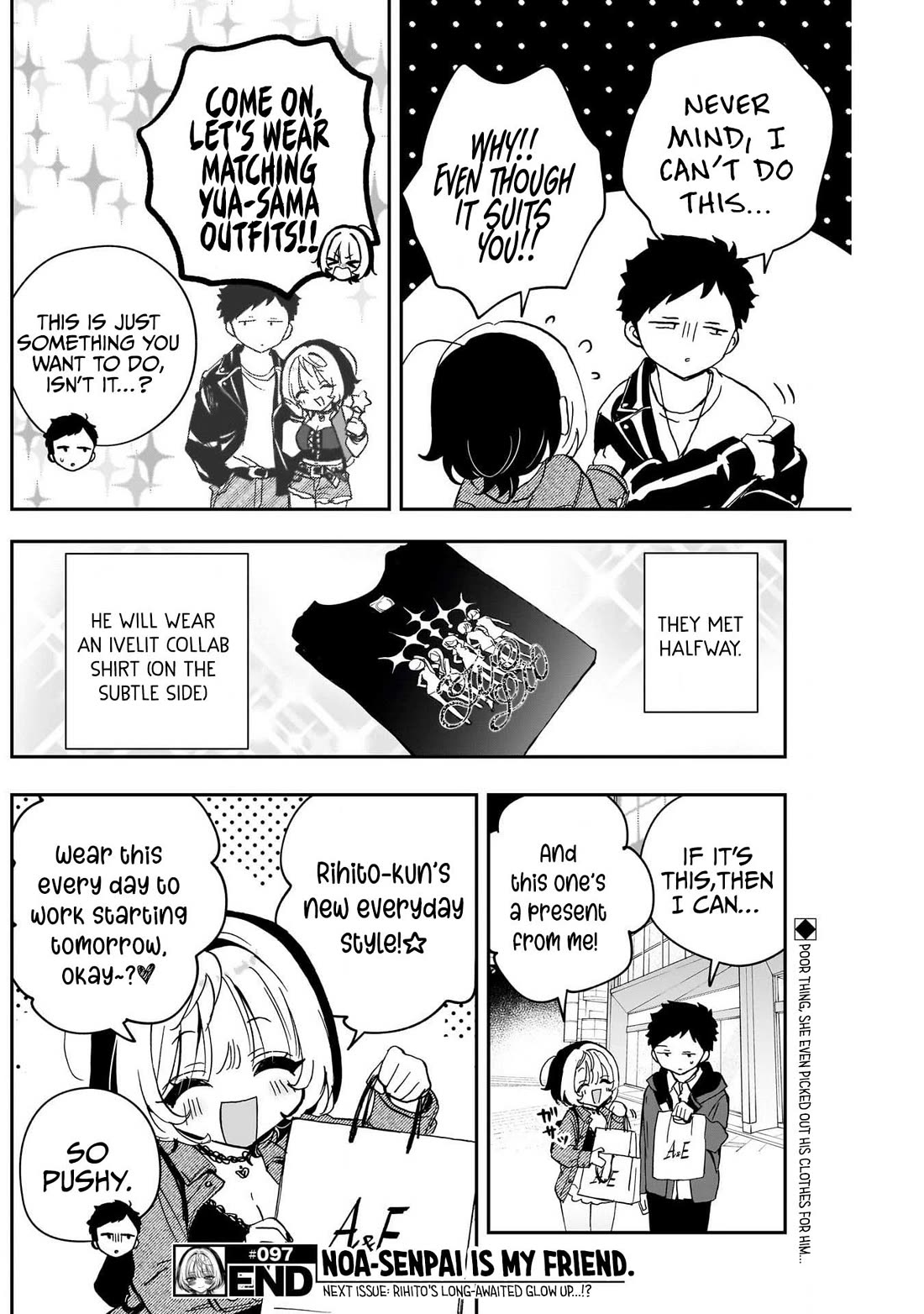 Noa Is My Senior, and My Friend. chapter 97 page 19