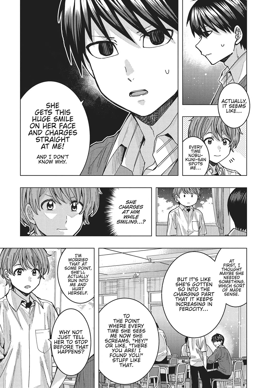 "Nobukuni-San" Does She Likes Me? chapter 46 page 11