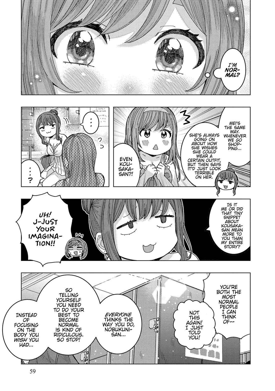 "Nobukuni-San" Does She Likes Me? chapter 54 page 9