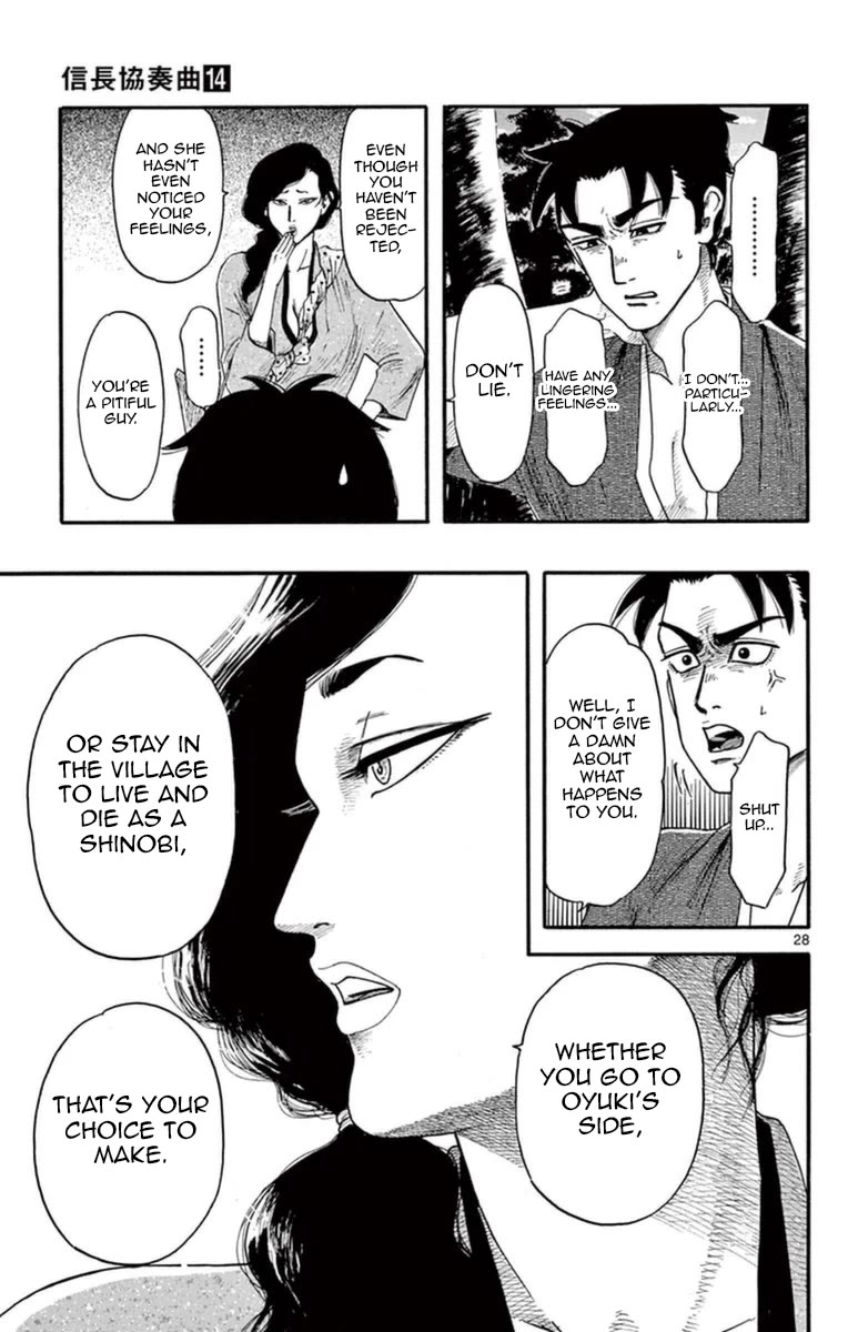Nobunaga Kyousoukyoku chapter 75 page 33