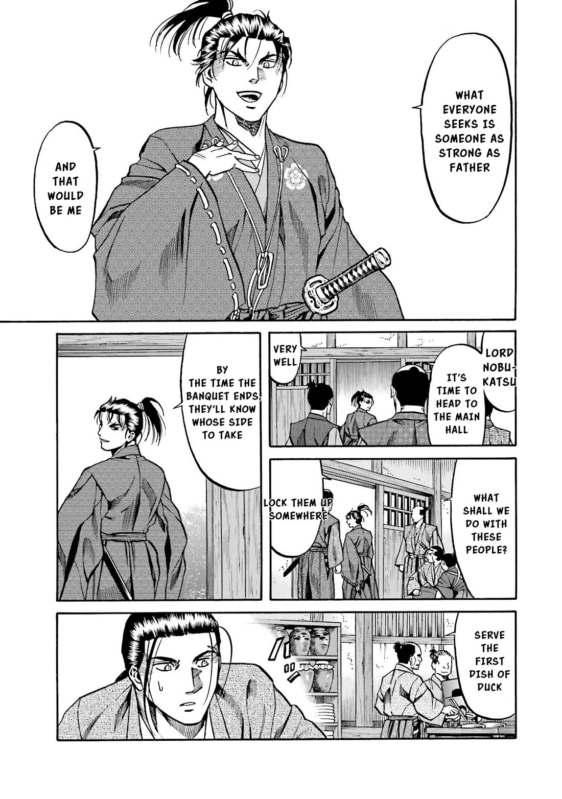 Nobunaga no Chef chapter 138 page 14