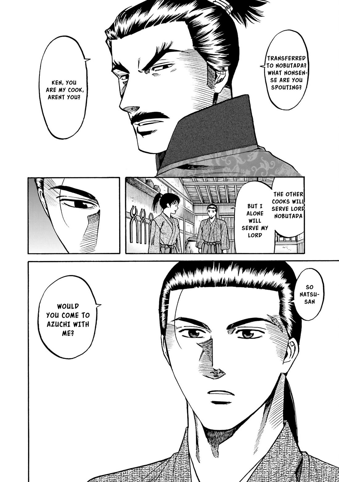 Nobunaga no Chef chapter 142 page 21