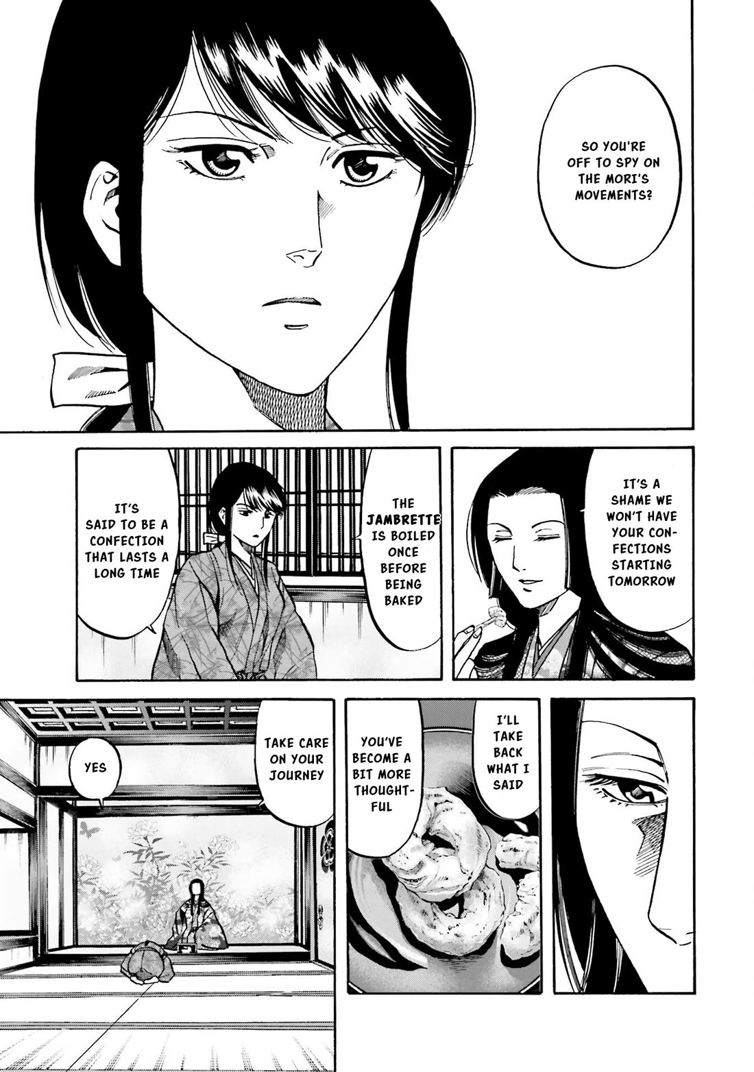 Nobunaga no Chef chapter 147 page 22