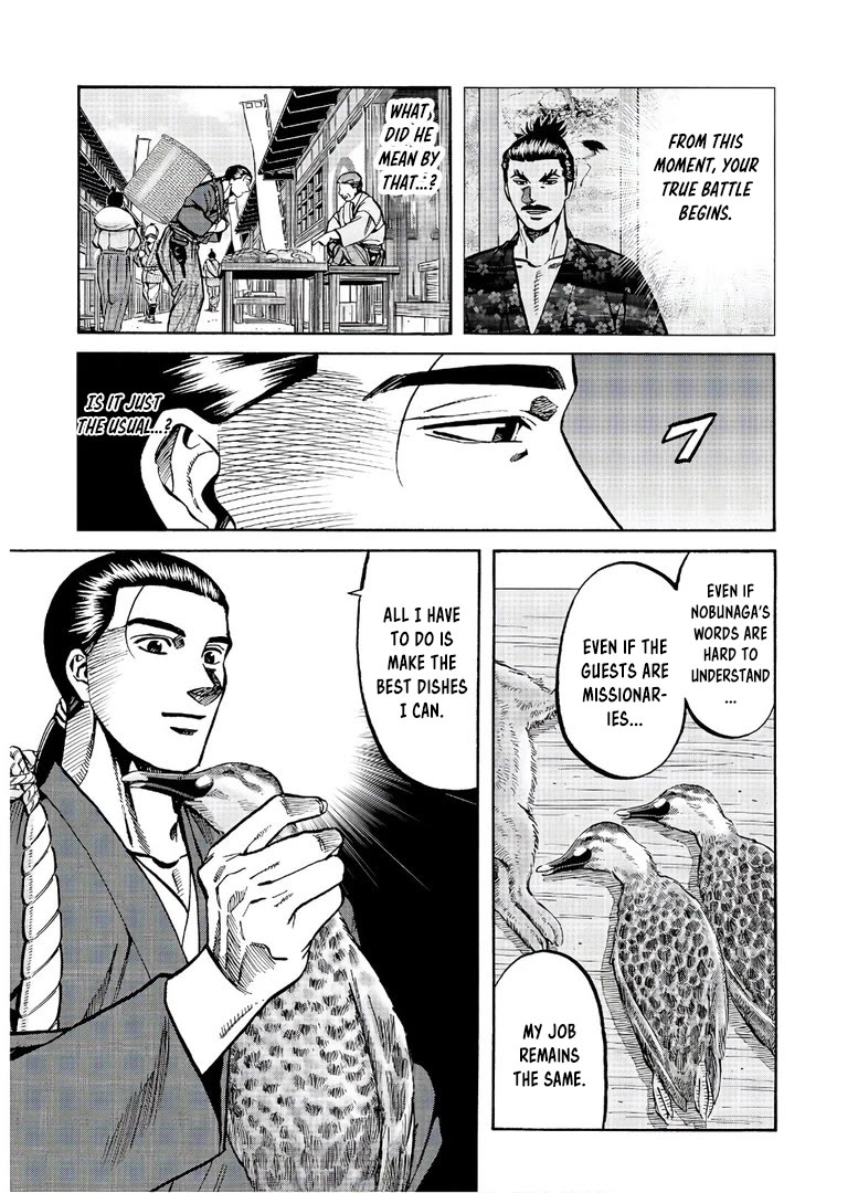 Nobunaga no Chef chapter 239 page 22