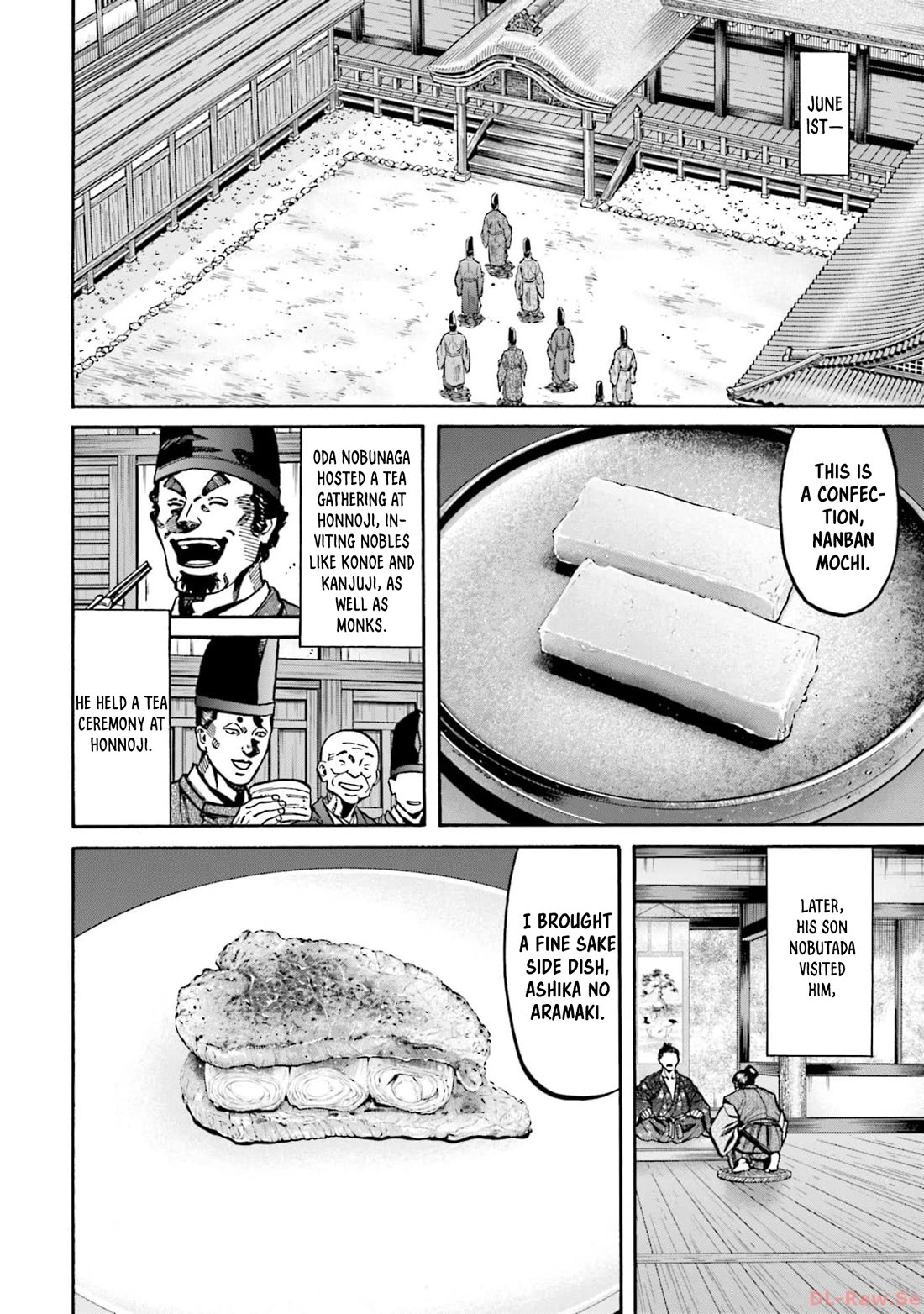 Nobunaga no Chef chapter 296 page 1