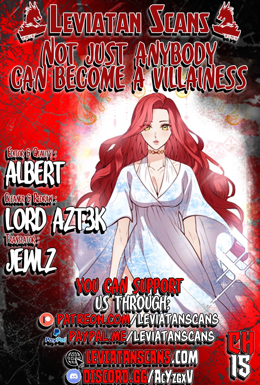 Not Just Anyone Can Become a Villainess chapter 15 page 1