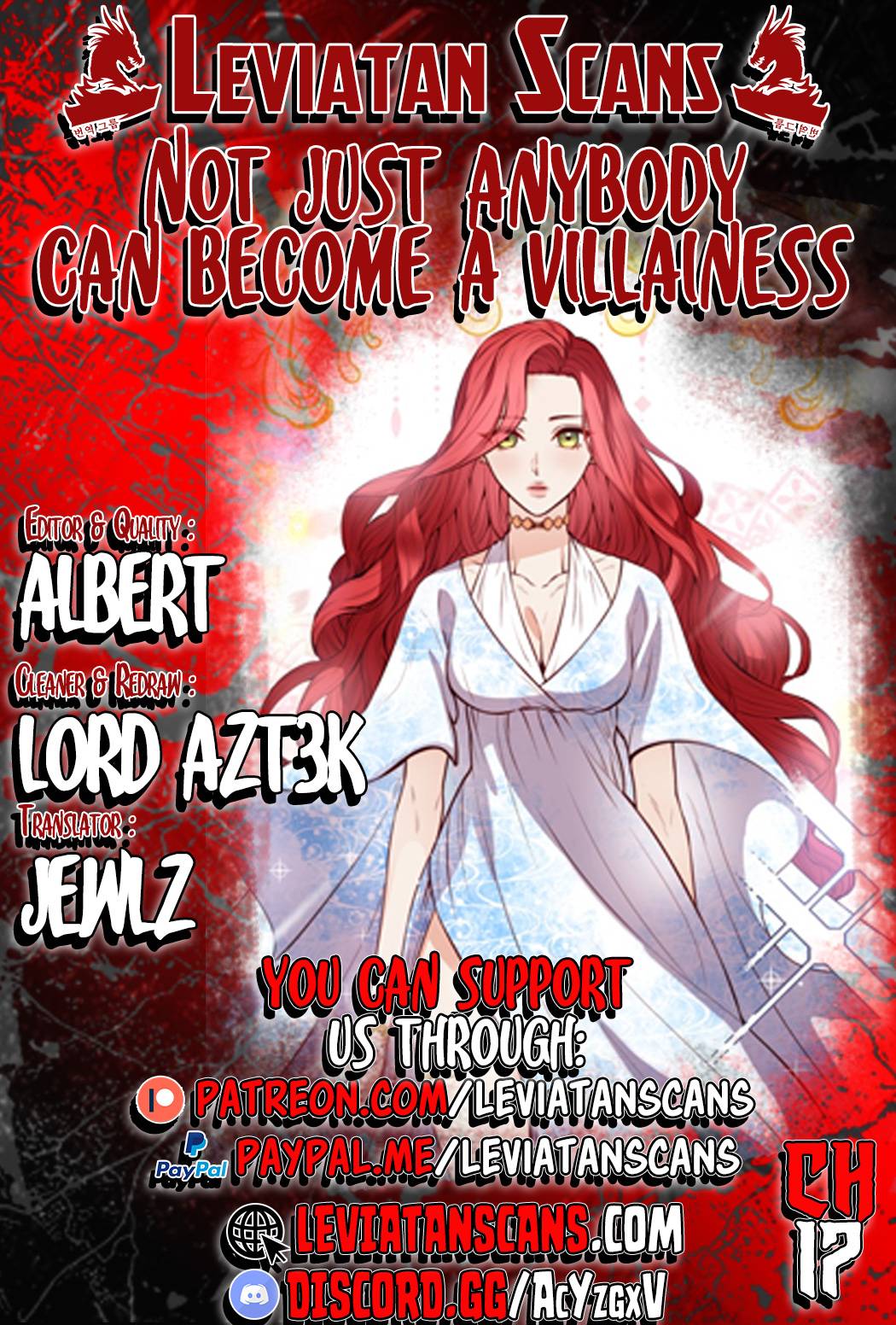 Not Just Anyone Can Become a Villainess chapter 17 page 1