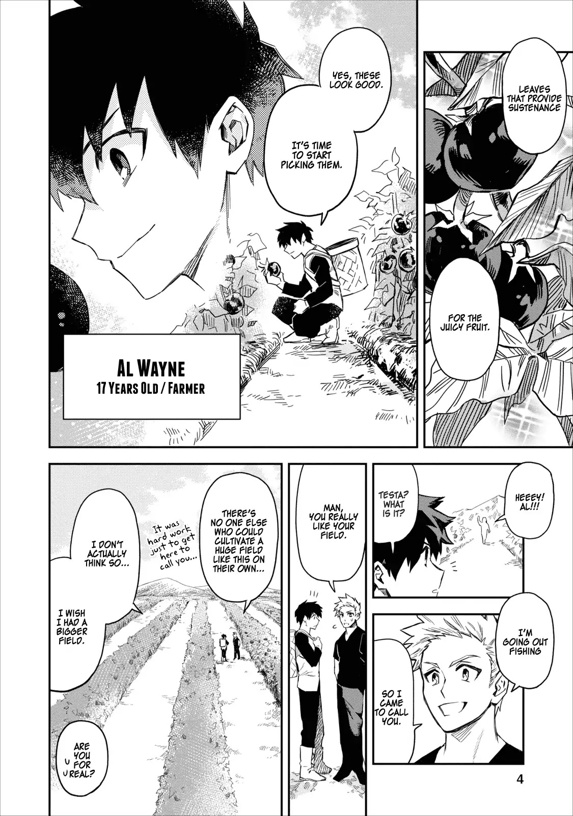 Noumin Kanren no Skill bakka Agetetara Naze ka Tsuyoku Natta chapter 1 page 3