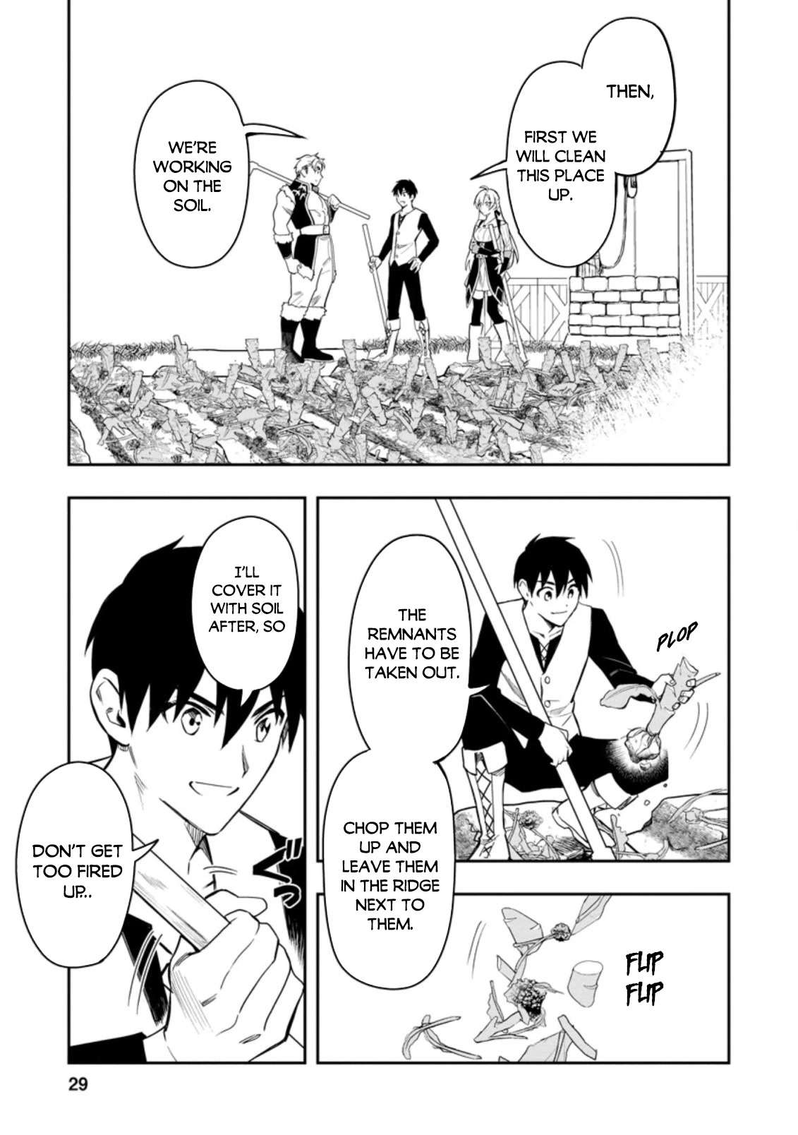 Noumin Kanren no Skill bakka Agetetara Naze ka Tsuyoku Natta chapter 36 page 28