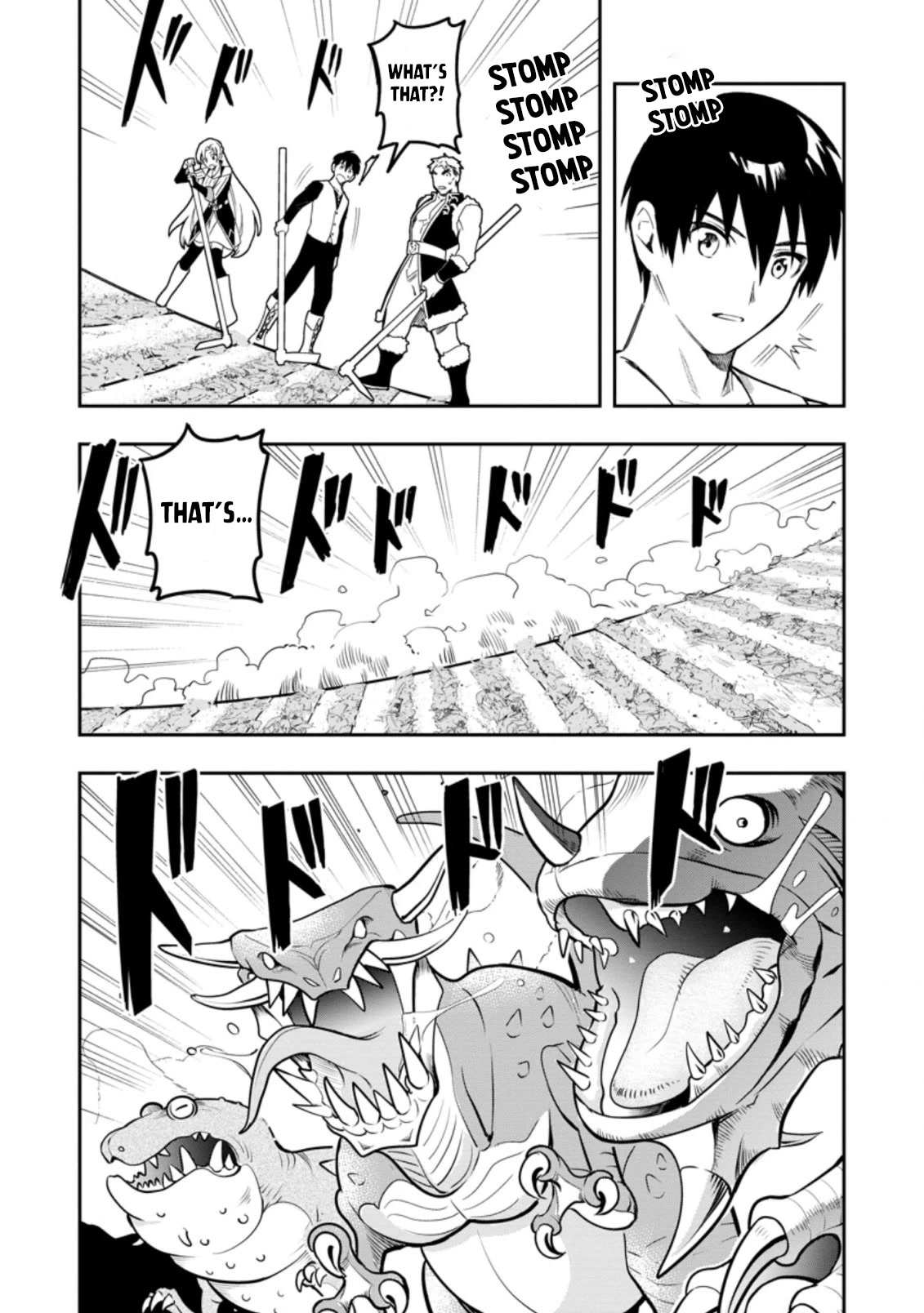 Noumin Kanren no Skill bakka Agetetara Naze ka Tsuyoku Natta chapter 36 page 34