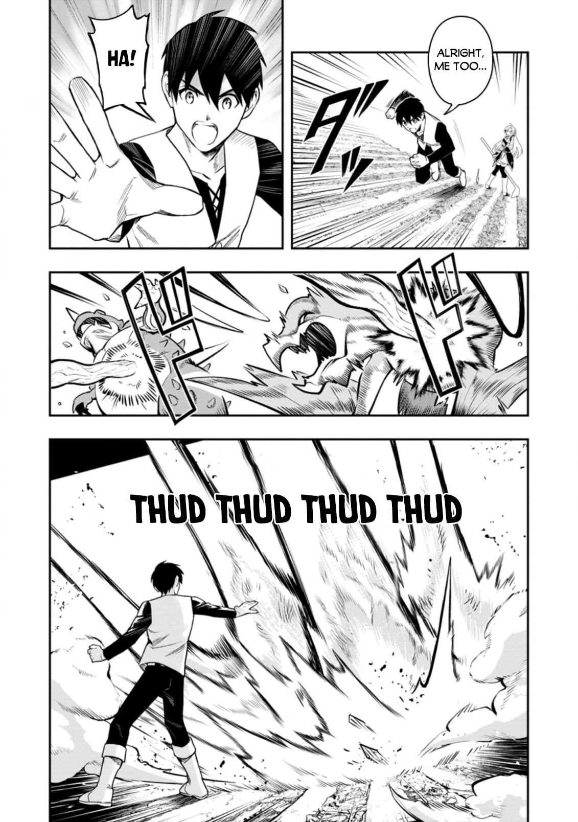 Noumin Kanren no Skill bakka Agetetara Naze ka Tsuyoku Natta chapter 36 page 38