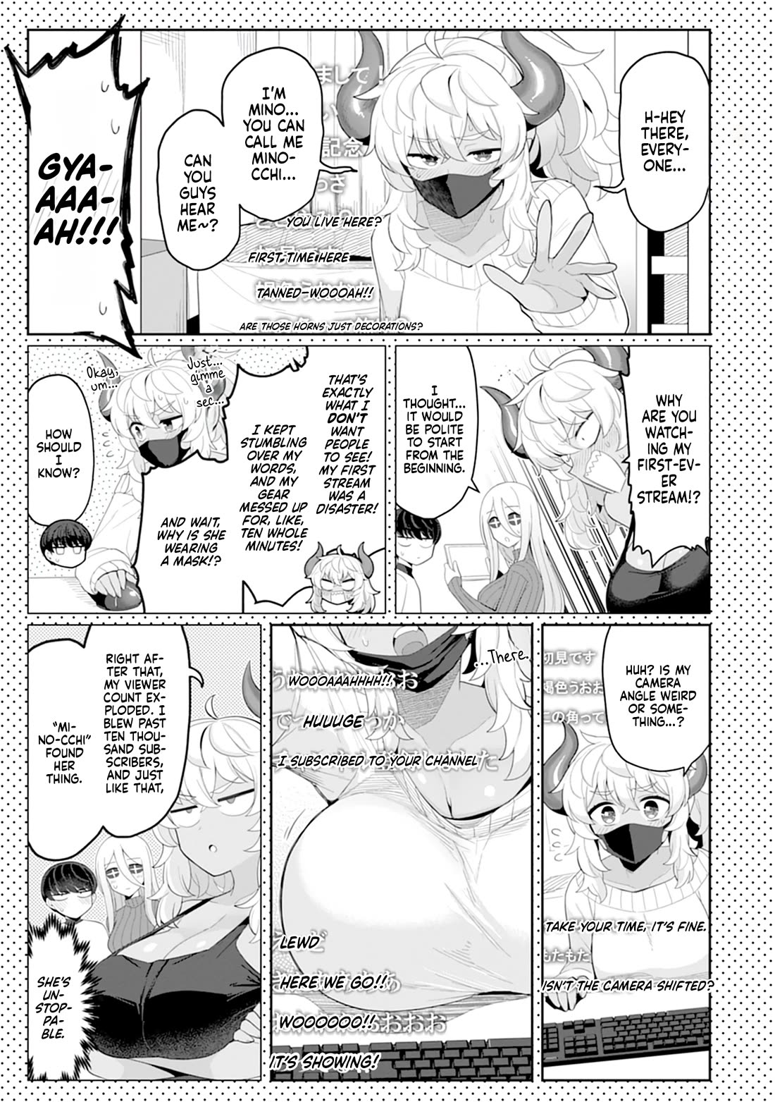 NTR (Netori) Life With a Married Medusa Woman chapter 14.1 page 1