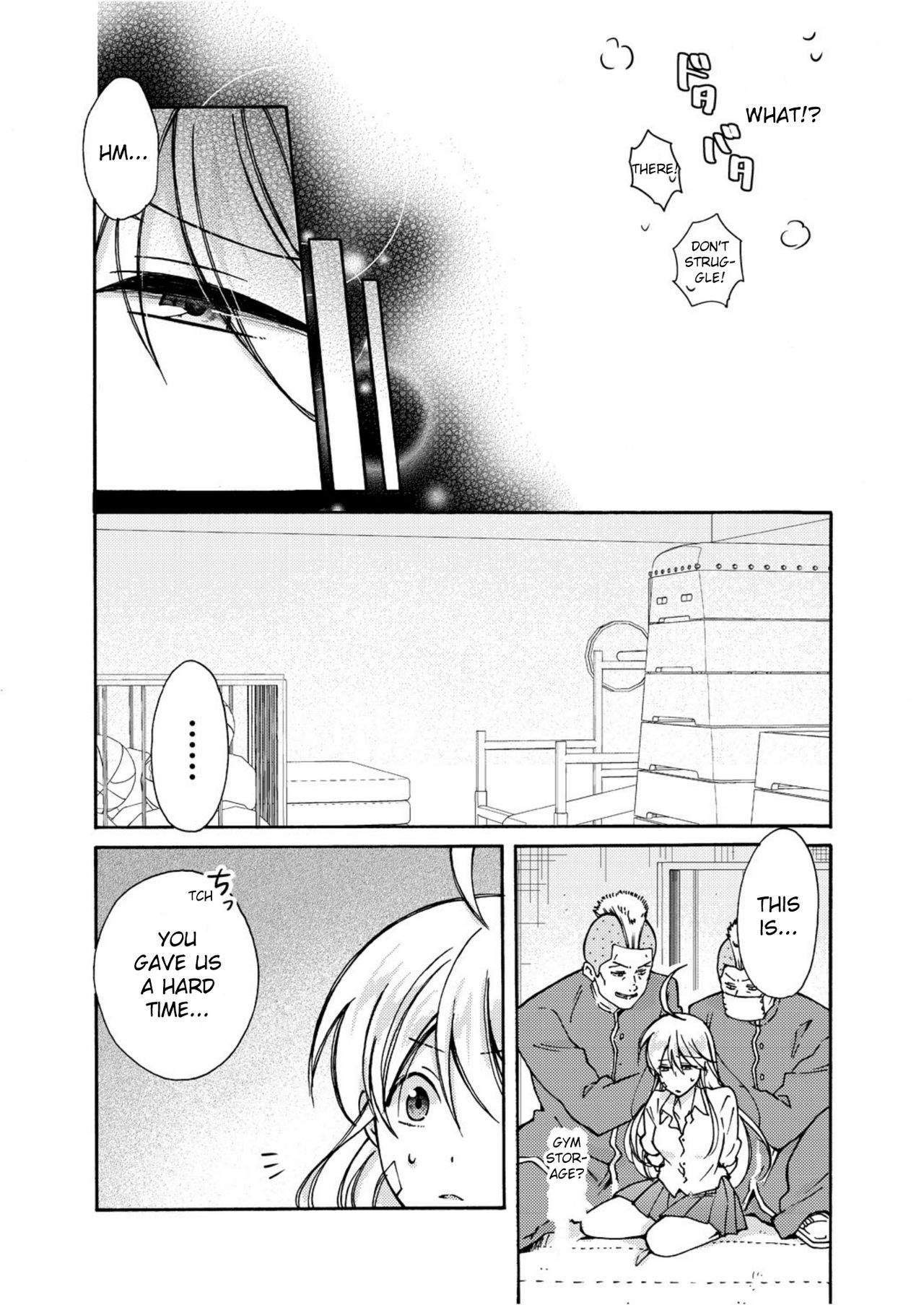 Nyotaika Yankee Gakuen ☆ Ore no Hajimete, Nerawaretemasu. chapter 6 page 28