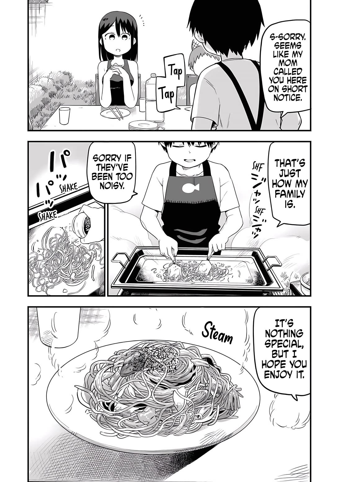 Ōkami-kun wa Hayakawa-san ni katenai chapter 18 page 12