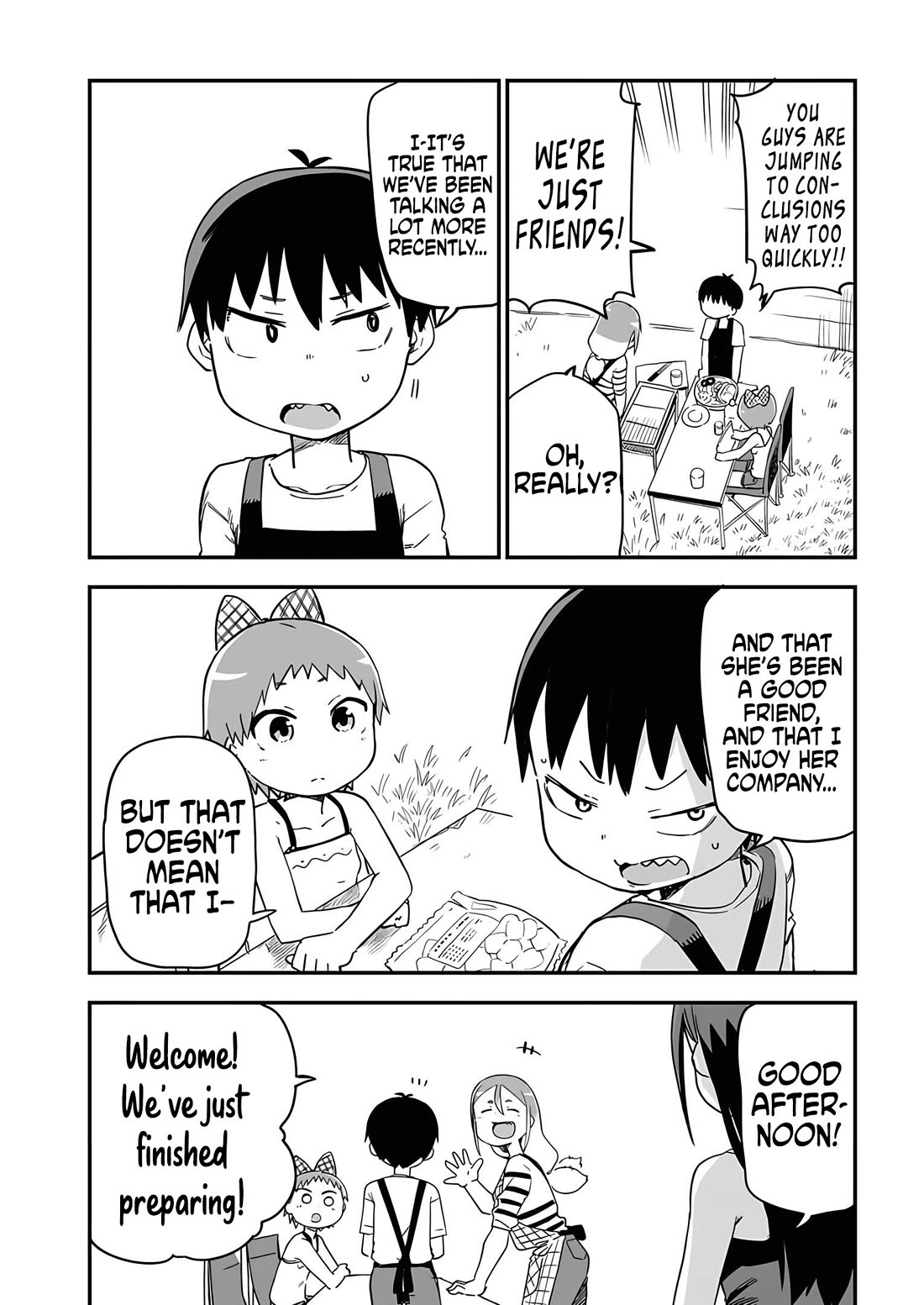 Ōkami-kun wa Hayakawa-san ni katenai chapter 18 page 3