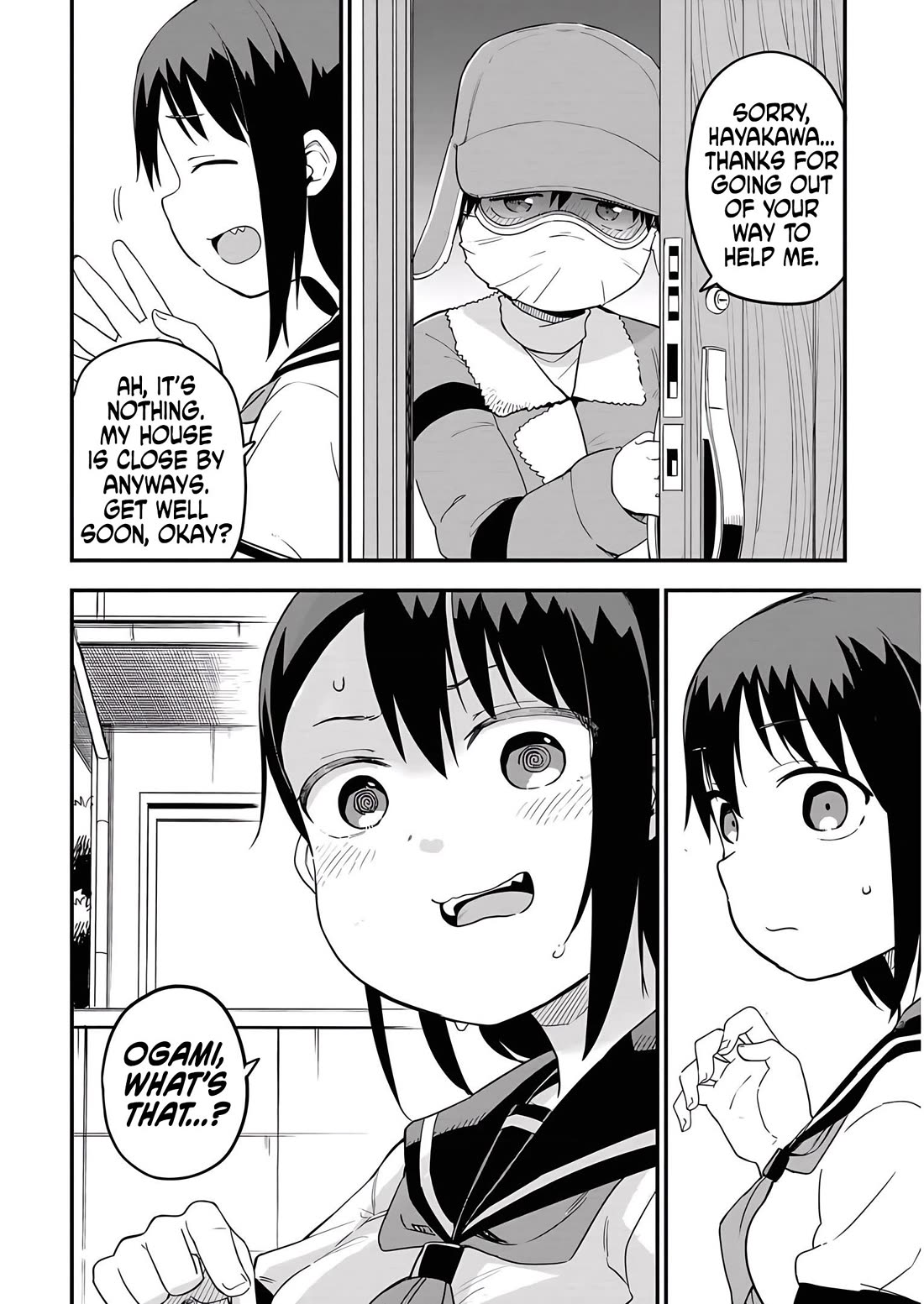 Ōkami-kun wa Hayakawa-san ni katenai chapter 19 page 10