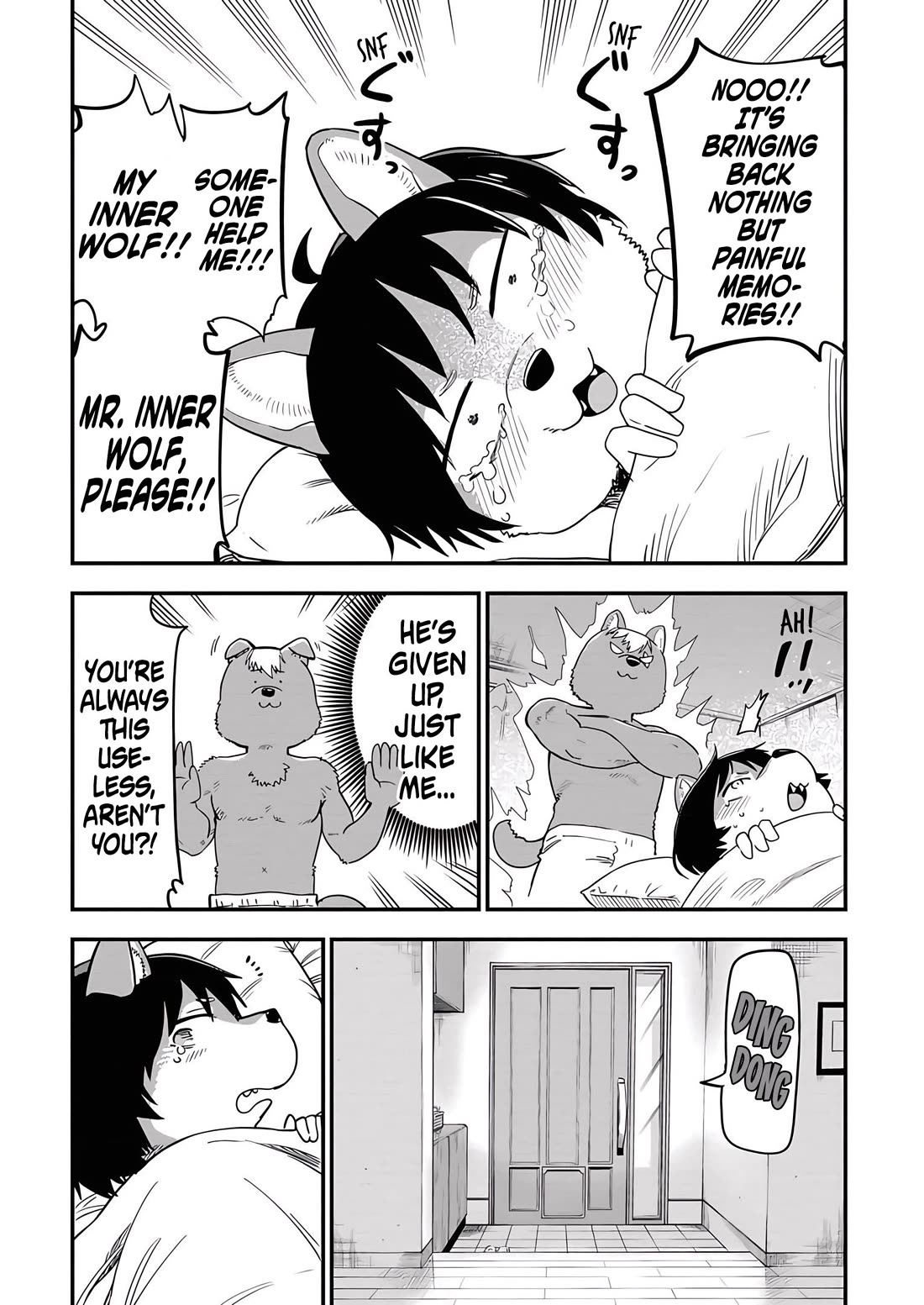 Ōkami-kun wa Hayakawa-san ni katenai chapter 19 page 4