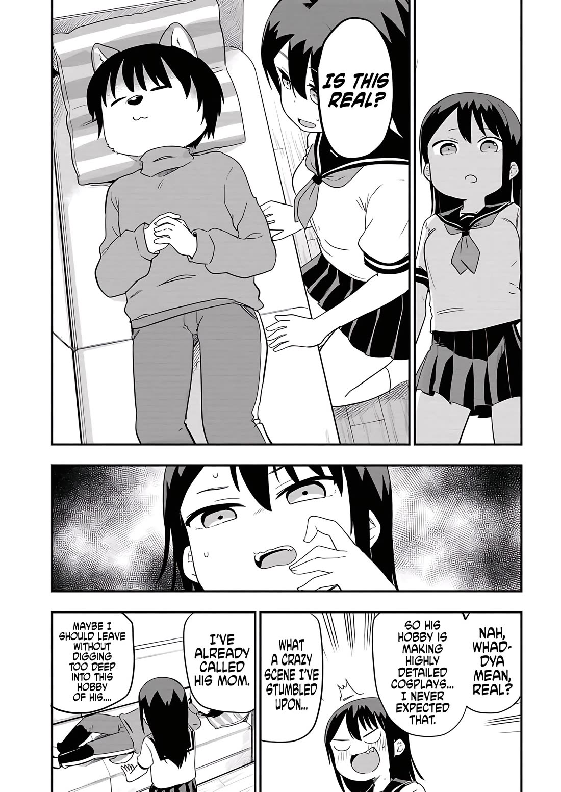 Ōkami-kun wa Hayakawa-san ni katenai chapter 20 page 7