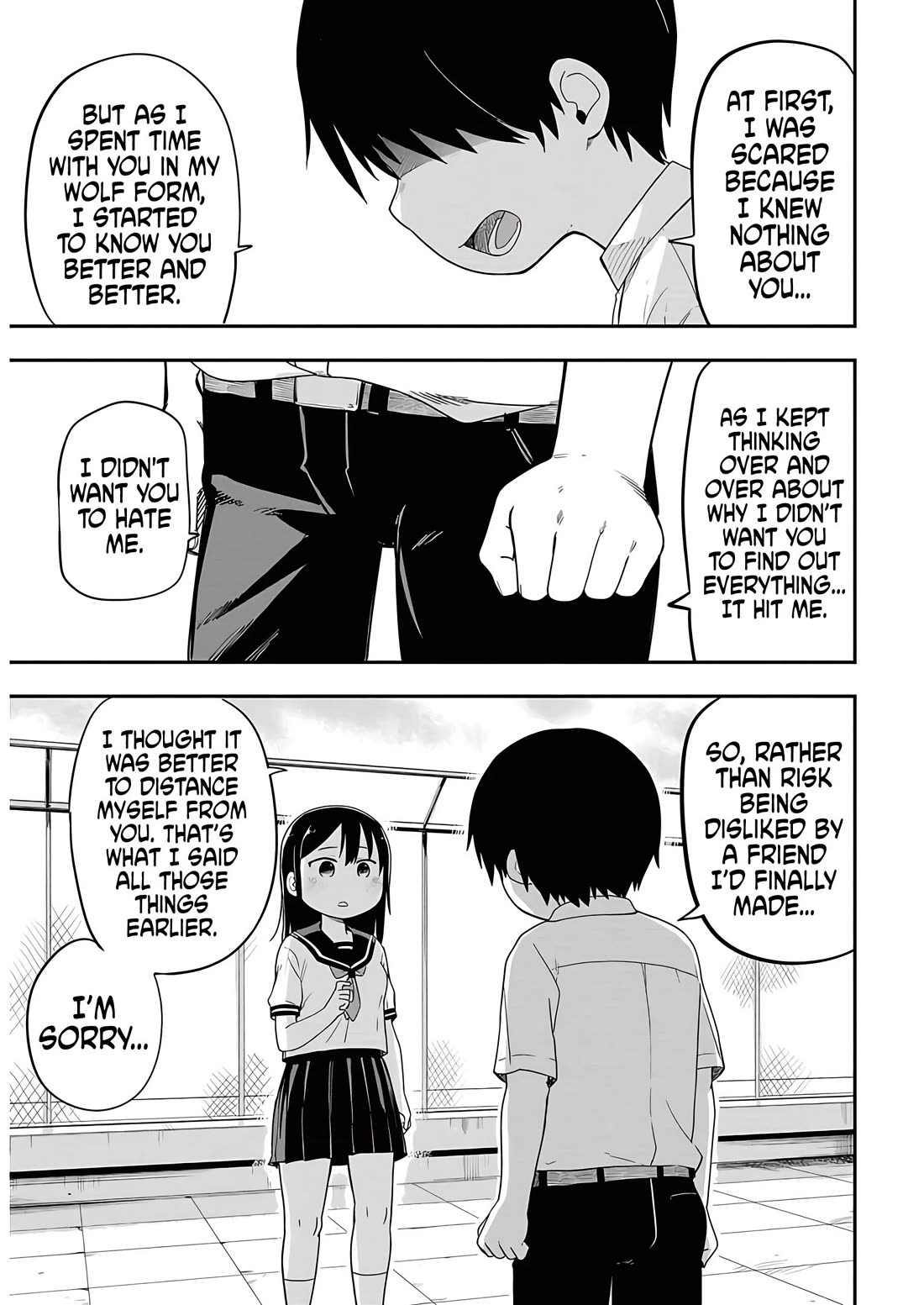 Ōkami-kun wa Hayakawa-san ni katenai chapter 21 page 11