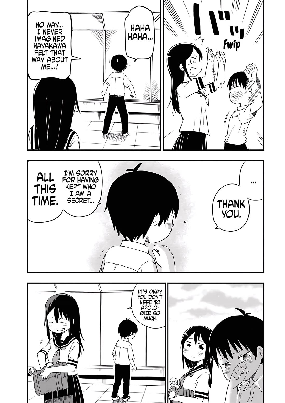 Ōkami-kun wa Hayakawa-san ni katenai chapter 21 page 15