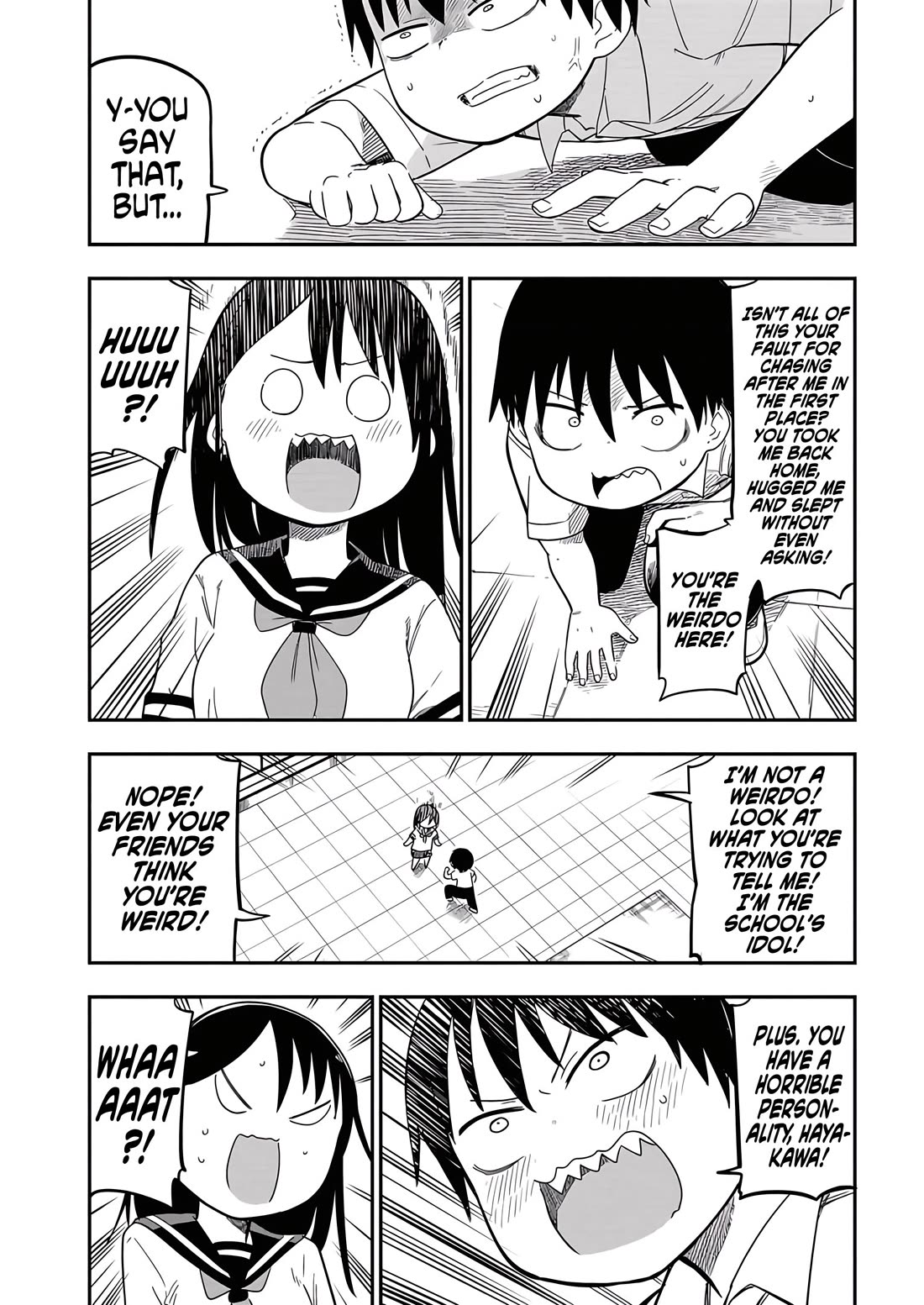 Ōkami-kun wa Hayakawa-san ni katenai chapter 21 page 9