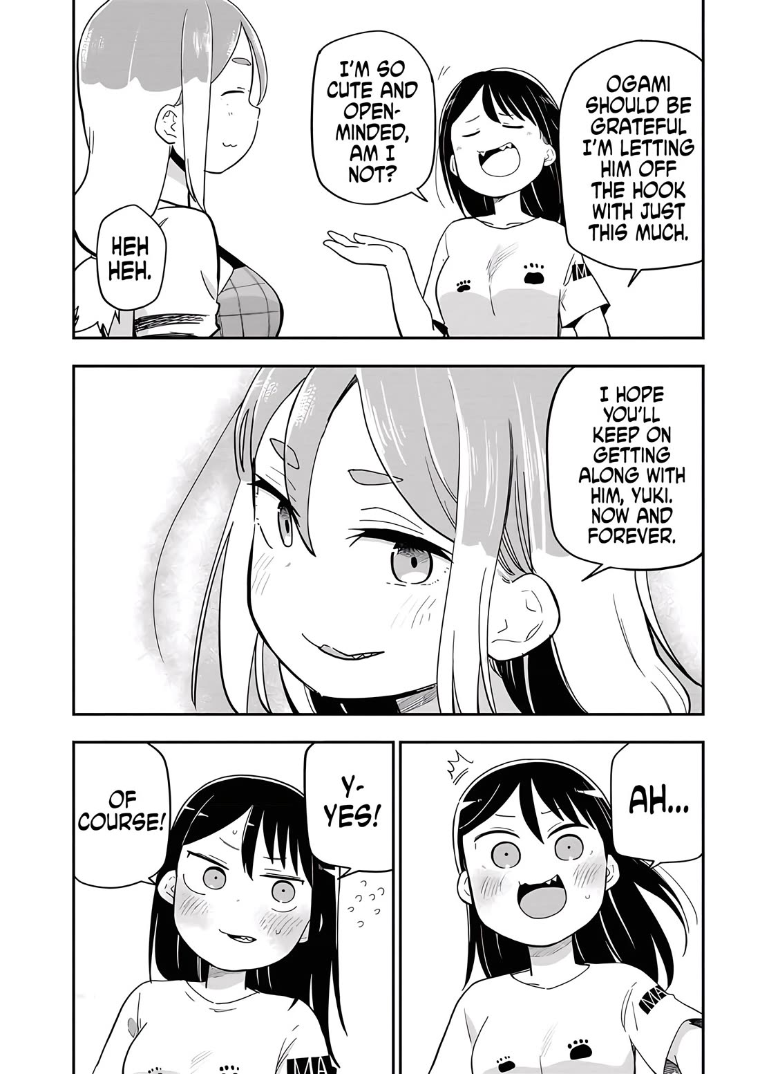 Ōkami-kun wa Hayakawa-san ni katenai chapter 22 page 13
