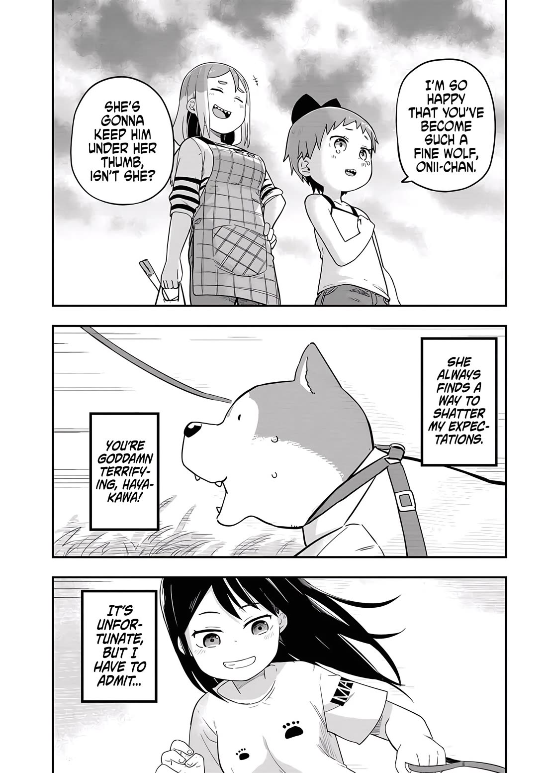 Ōkami-kun wa Hayakawa-san ni katenai chapter 22 page 15