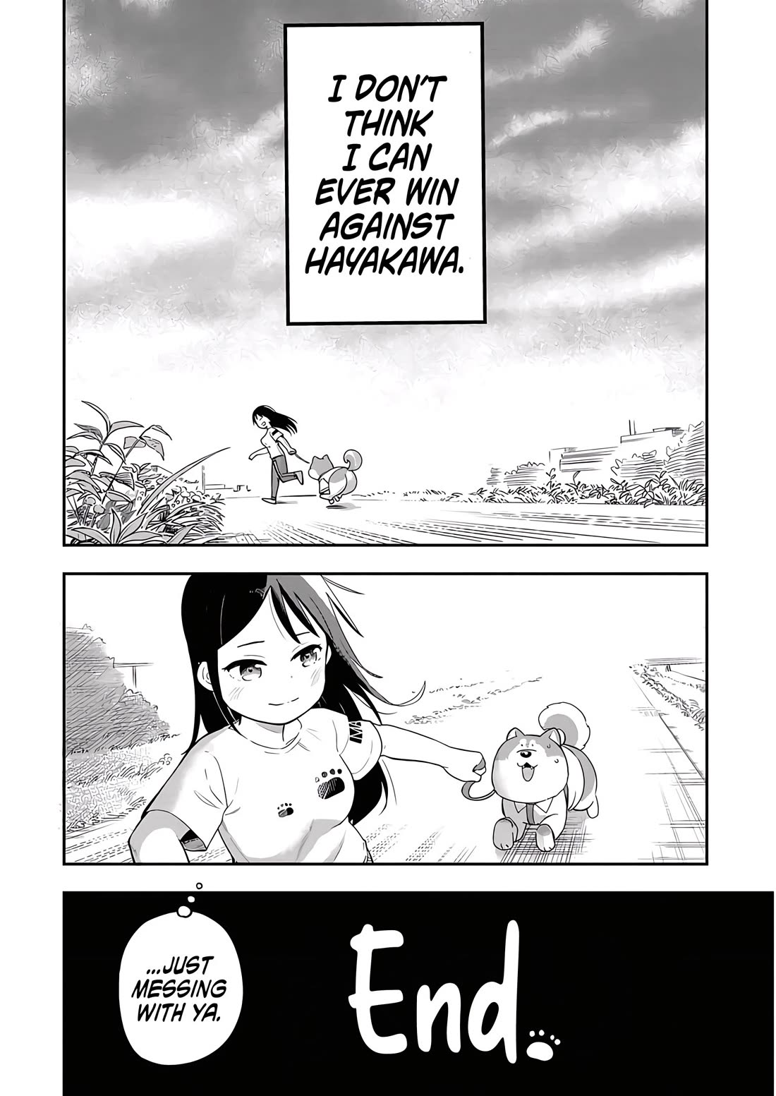 Ōkami-kun wa Hayakawa-san ni katenai chapter 22 page 16