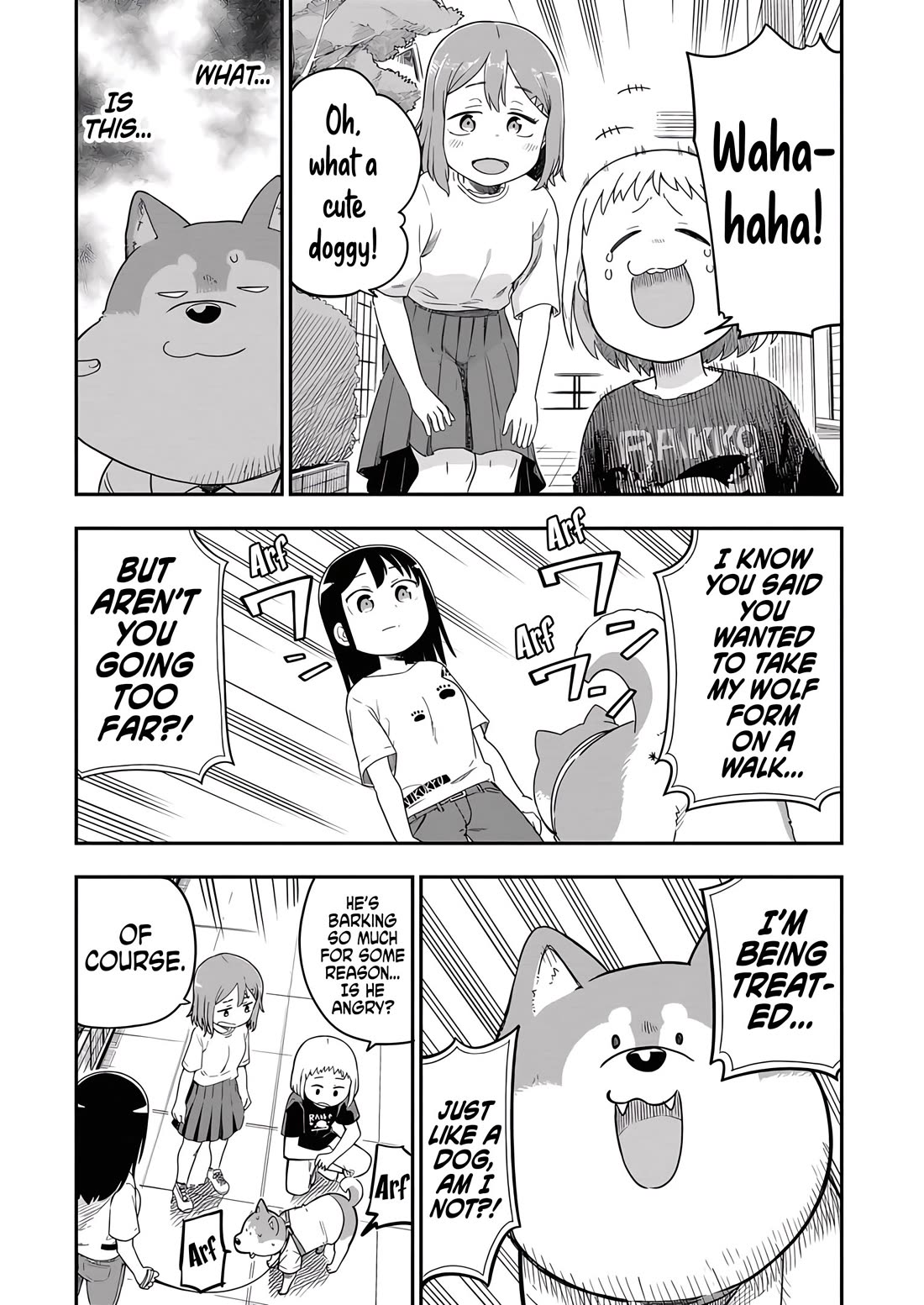 Ōkami-kun wa Hayakawa-san ni katenai chapter 22 page 4