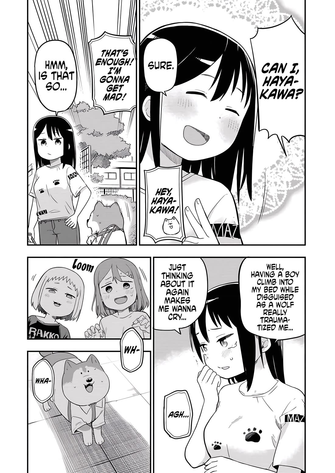 Ōkami-kun wa Hayakawa-san ni katenai chapter 22 page 6