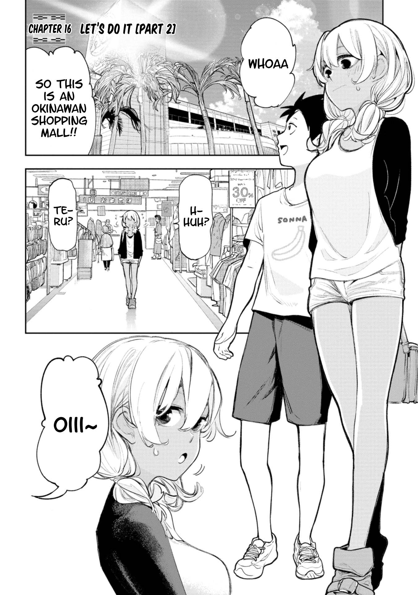 Okinawa de Suki ni Natta Ko ga Hougen Sugite Tsura Sugiru chapter 16 page 1