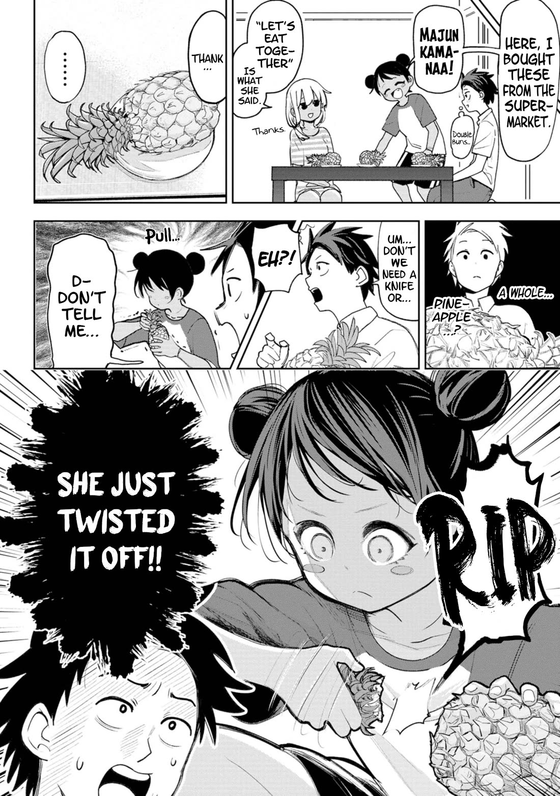 Okinawa de Suki ni Natta Ko ga Hougen Sugite Tsura Sugiru chapter 23 page 3