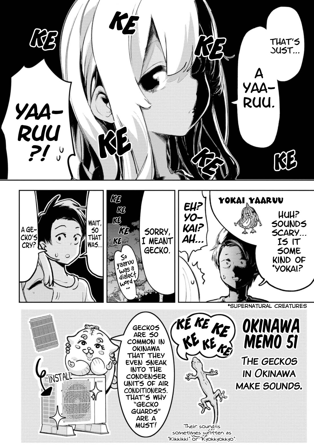 Okinawa de Suki ni Natta Ko ga Hougen Sugite Tsura Sugiru chapter 29 page 8